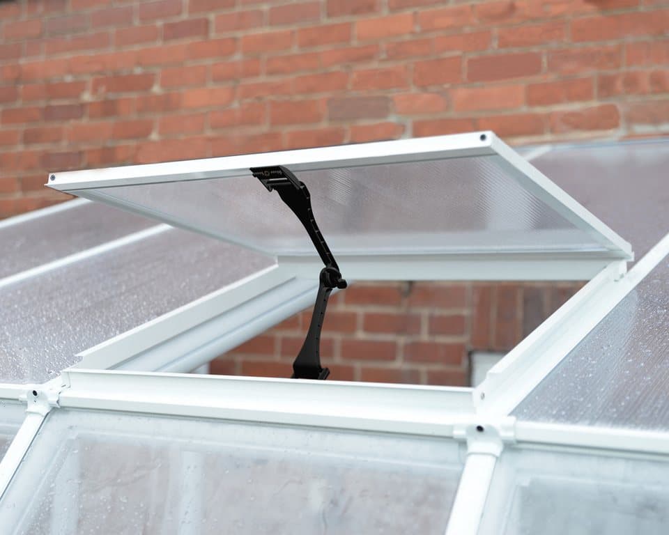 Palram - Canopia Gewächshaus Sun Room, BxTxH: 201 x 262 x 247 cm, BxLxH: 58 x 120 x 247 cm, 3 mm Wandstärke, lebenslang widerstandsfähige Wandpaneele - Thumbnail 4