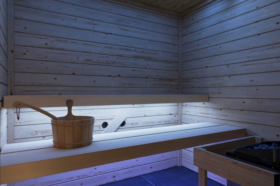 welltime Sauna Lohja, BxTxH: 196 x 170 x 202 cm, 28 mm, verschiedene Varianten - Thumbnail 8