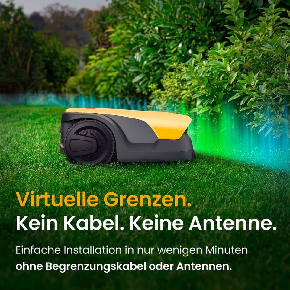STIGA GARDEN Rasenmähroboter A 8v, bis 800 m² Rasenfläche, (Set), App-Steuerung, Mehrzonen-Management, RTK+KI-Kamera+VISTA-Technologie - Thumbnail 3