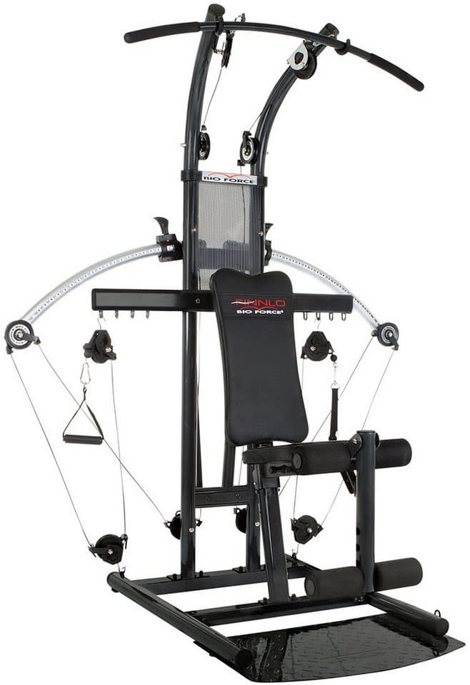 Finnlo by Hammer Kraftstation Bio Force, (Seilzug, Butterflystange, Latzug, Beinpresse und mehr), max. Benutzergewicht 135 kg, max. Trainingsgewicht 110 kg