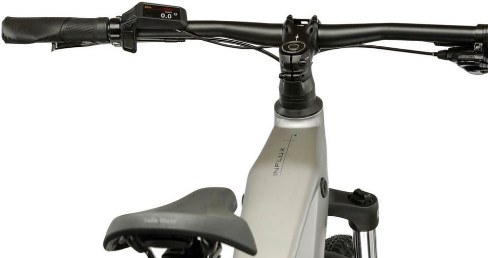 Kross E-Bike Mountainbike Influx Hybrid 2.0 16,7Ah / BOSCH 600 Wh 29" silber 9 Gänge 2026, 9 Gang Shimano CUES U4000 Schaltwerk, Kettenschaltung, Mittelmotor, 600 Wh, BOSCH PERFORMANCE LINE PX 36 V/250 W, Mittelmotor - Thumbnail 5