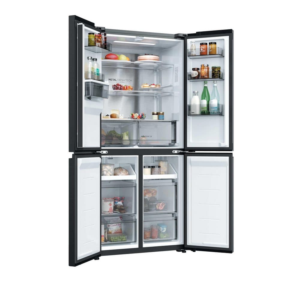 Haier Multi Door Cube 83 HCR58S18CWMB, 185 cm hoch, 83 cm breit, Wasserdispenser mit Tank - Bild 1