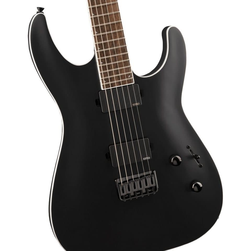 Jackson E-Gitarre, E-Gitarren, Andere Modelle, X Series Soloist SLA6 DX Baritone LRL Satin Black - E-Gitarre - Thumbnail 3