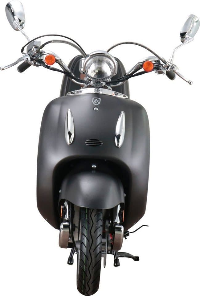 Alpha Motors Motorroller Retro Firenze, 50 ccm, 45 km/h, Euro 5, (mit Topcase), mit Lenkerschloss, im Retro-Look - Thumbnail 7
