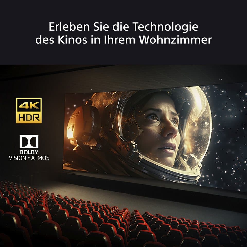 Sony K-65XR80 OLED-Fernseher (164 cm/65 Zoll, 4K Ultra HD, Smart-TV, Google TV, BRAVIA 8, 4K HDR, Dolby Vision & Atmos + Bar 8) - Thumbnail 12