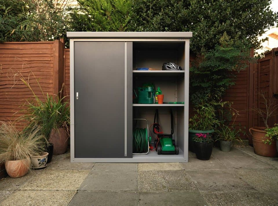 Trimetals Garten-Geräteschrank Guardian, BxT: 176x98 cm - Thumbnail 10