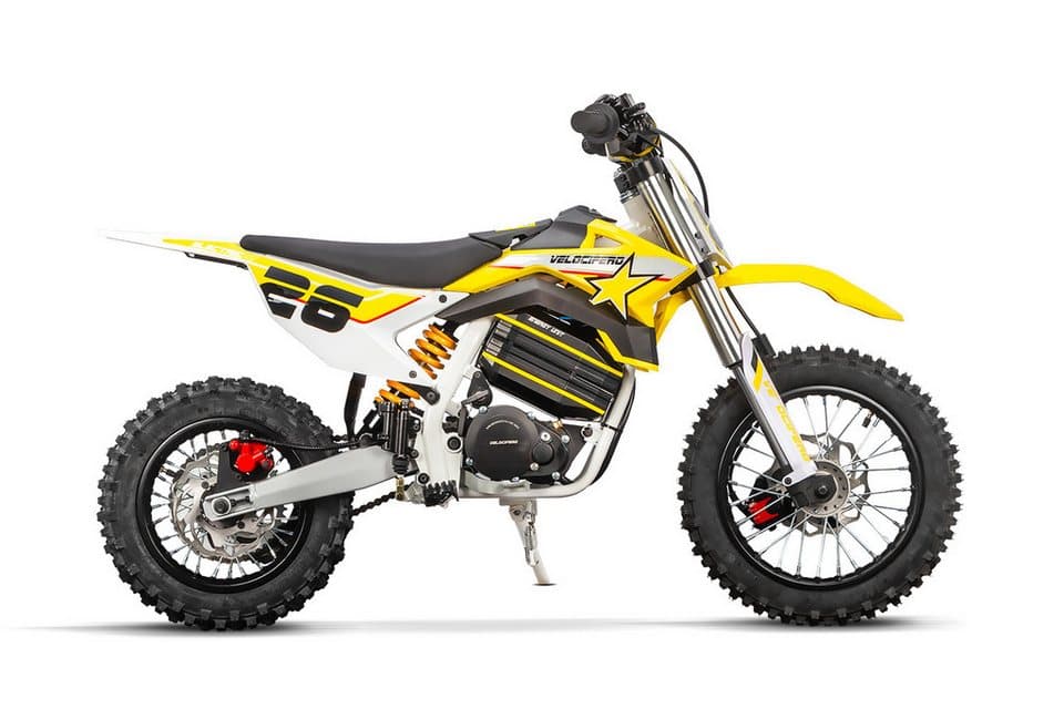 Smarty Crossrad Velocifero Kidsbike 12/10 E-Dirtbike 1000W - Thumbnail 2