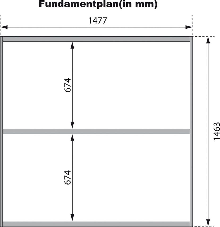 Karibu Fasssauna Quadro 1, BxTxH: 199 x 175 x 25 cm, 38 mm, Ofen 9 kW integr. Strg - Thumbnail 7