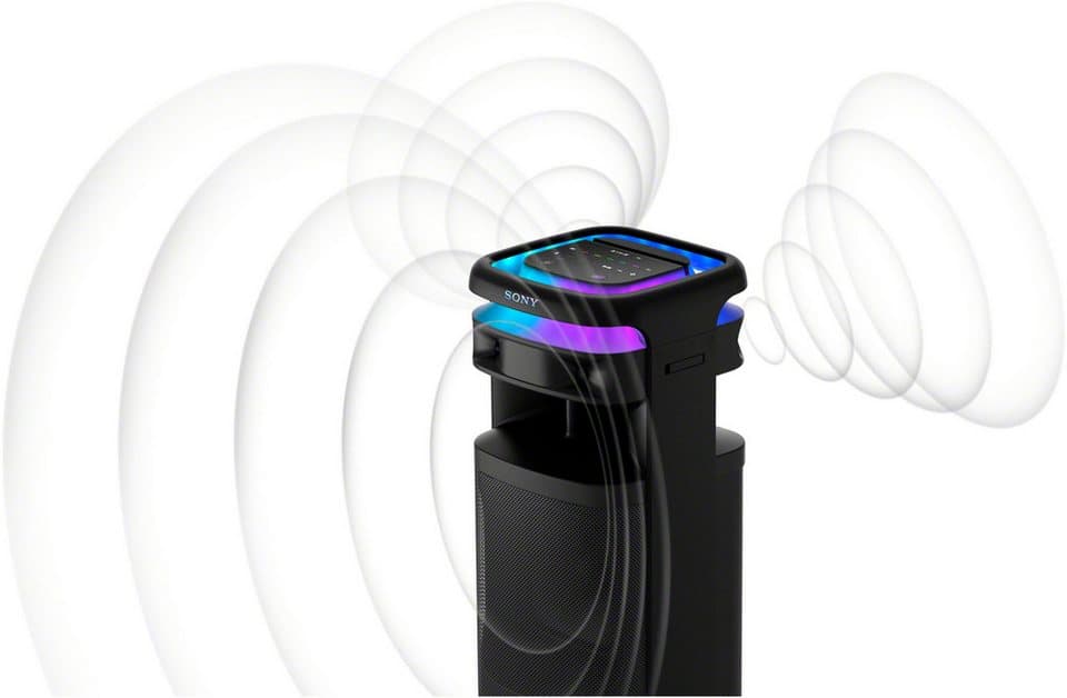 Sony ULT TOWER 10 inkl. kabelloses Micro Party-Lautsprecher (Bluetooth, 139 W, ultimativem tiefen Bass, X-Balanced Speakers, 360-LED-Beleuchtung) - Thumbnail 25