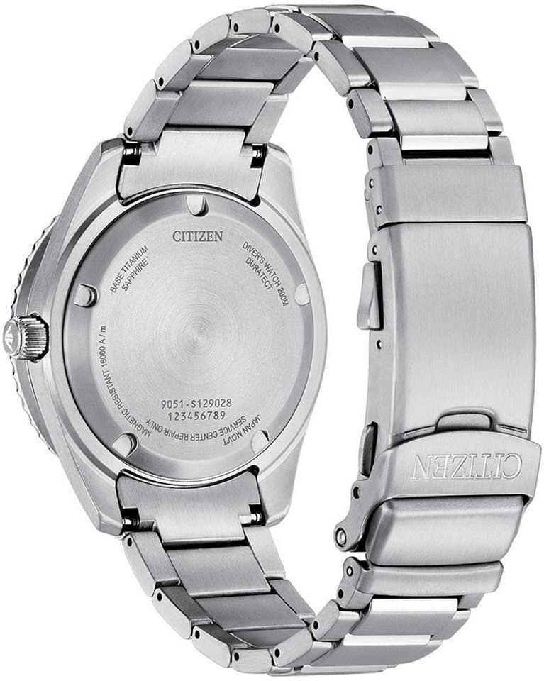 Citizen Automatikuhr Promaster Fujitsubo Mechanical Diver NB6021-68L, Armbanduhr, Mechanische Uhr, Herrenuhr, Titan, Saphirglas - Thumbnail 4