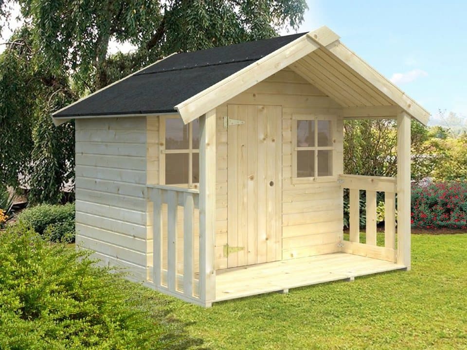 Palmako Spielhaus Felix 1,9 m², mit Terrasse - Thumbnail 2