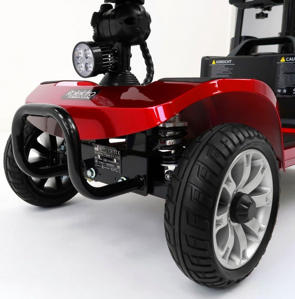 Rolektro Elektromobil E-Quad 6 V.3 Pro, Rot, 24V-20Ah Lithium-Akku, 300 Watt, 6 km/h - Thumbnail 14