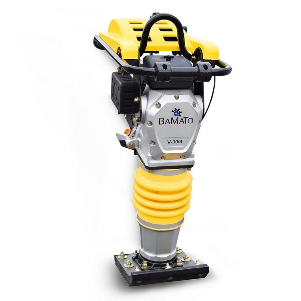 BAMATO Vibrationsstampfer V-90G, 2-tlg., inklusive Fahrwerk - Thumbnail 2