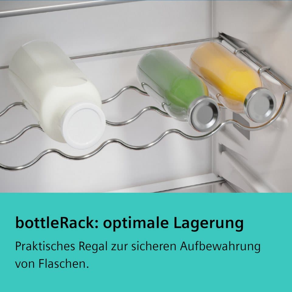 SIEMENS Kühl-/Gefrierkombination iQ500 KG39NAIAU, 203 cm hoch, 60 cm breit, hyperFresh für längere Frische & Total noFrost gegen Eis. - Thumbnail 6