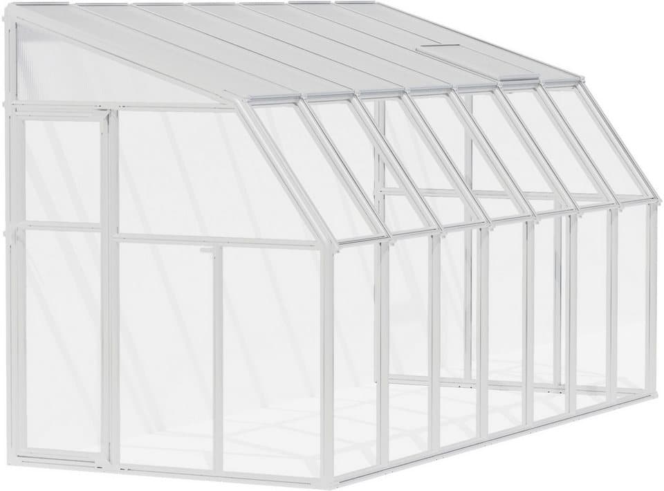 Palram - Canopia Gewächshaus Sun Room, BxTxH: 201 x 448 x 247 cm, BxLxH: 58 x 120 x 247 cm, 3 mm Wandstärke, lebenslang widerstandsfähige Wandpaneele - Thumbnail 2