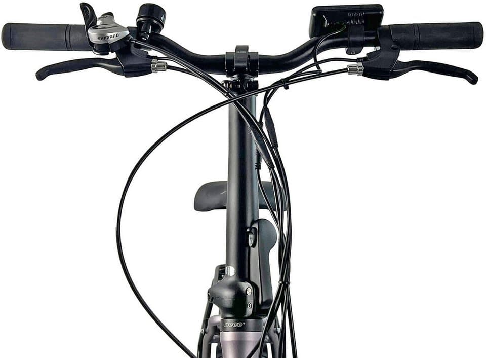 LLobe E-Bike Faltrad Elektro Faltrad 20" Terrain grau, 7 Gang Shimano Tourney Schaltwerk, Kettenschaltung, Heckmotor, 468 Wh - Thumbnail 5