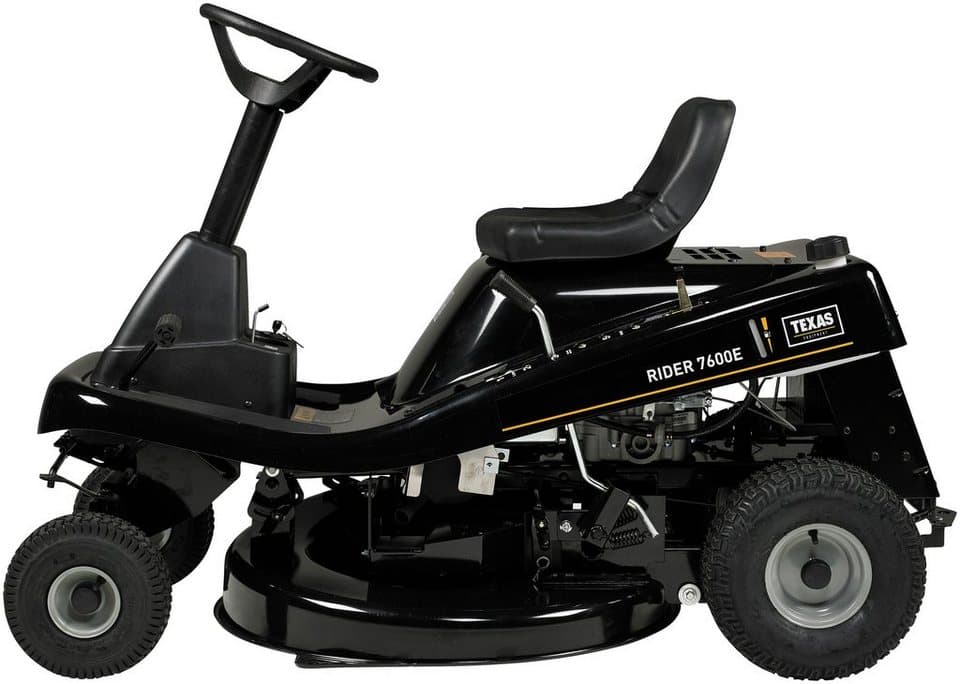 Texas Rasentraktor Rider 7600E 2in1, 76 cm Schnittbreite, 140 x 77 x 92 cm - Thumbnail 4