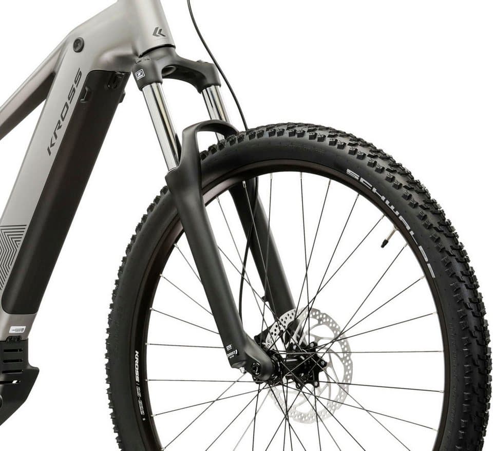 Kross E-Bike Mountainbike Influx Hybrid 2.0 16,7Ah / BOSCH 600 Wh 29" silber 9 Gänge 2026, 9 Gang Shimano CUES U4000 Schaltwerk, Kettenschaltung, Mittelmotor, 600 Wh, BOSCH PERFORMANCE LINE PX 36 V/250 W, Mittelmotor - Thumbnail 6