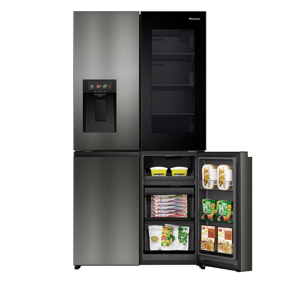 Hisense Multi Door RQ600P7SKE, 179 cm hoch, 91,4 cm breit, PureViewDoor - immer sehen was im Kühlschrank ist - Thumbnail 9
