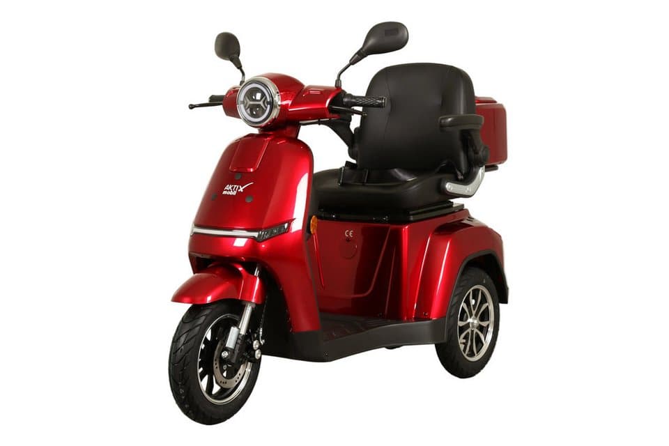 Aktiv mobil Elektromobil AM E-Rider 1000, 25 km/h mit Topcase, 1000 W, 25 km/h, Topcase mit Fassungsvermögen von ca. 25 l, Staufach mit ca. 19 l - Thumbnail 2