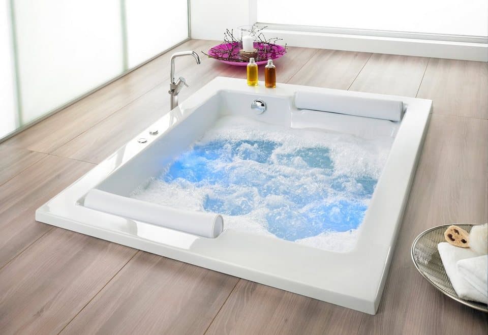 OTTOFOND Whirlpool-Badewanne Maharaja, (Komplett-Set, 1-tlg), Typ Exklusiv chrom und zwei Nackenrollen - Thumbnail 4