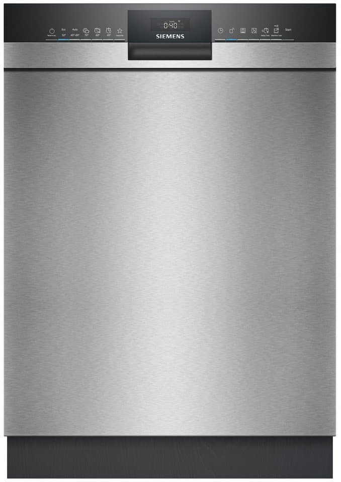 SIEMENS Unterbaugeschirrspüler iQ300 SN43ES28AE, 13 Maßgedecke, Made in Germany, flexible Körbe & Schubladen, Spülturbo varioSpeed