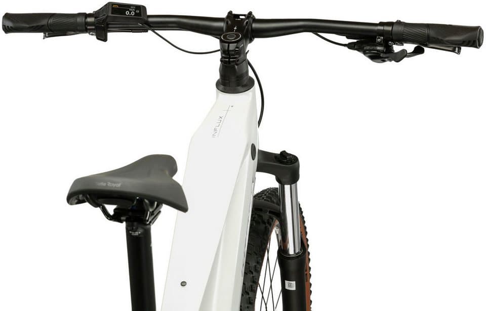 Kross E-Bike Mountainbike Influx Hybrid 2.0 16,7Ah / BOSCH 600 Wh 29" weiß 9 Gänge 2026, 9 Gang Shimano CUES U4000 Schaltwerk, Kettenschaltung, Mittelmotor, 600 Wh, BOSCH PERFORMANCE LINE PX 36 V/250 W, Mittelmotor - Thumbnail 5