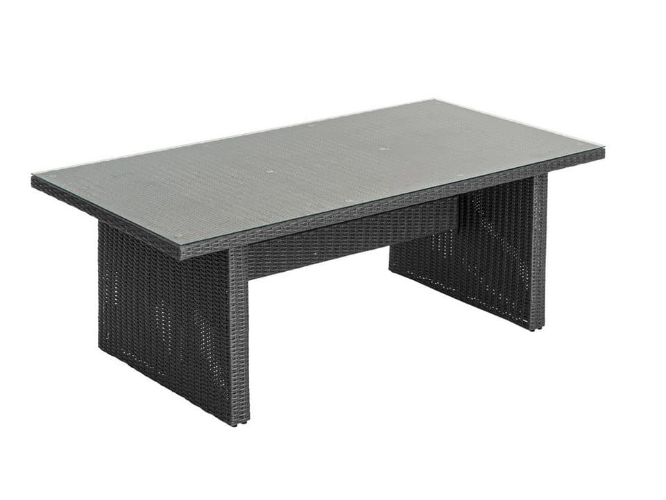 KONIFERA Garten-Essgruppe »New Paris«, (Set, 25-tlg., 8 Sessel, Rückenlehne verstellbar, Tisch 100x200x75 cm, inkl. Auflagen), Aluminium/Polyrattan - Thumbnail 3