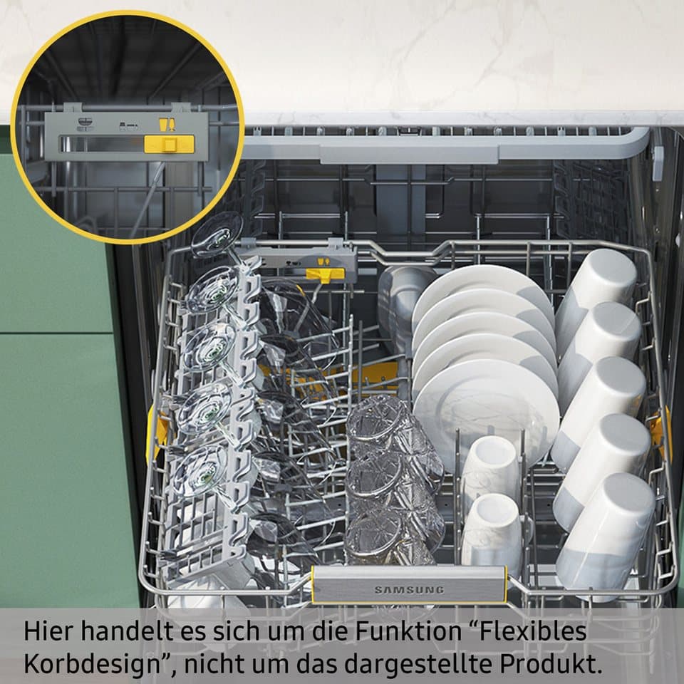 Samsung Unterbaugeschirrspüler DW8700B A DW60CG880UB1EG, 14 Maßgedecke - Thumbnail 7