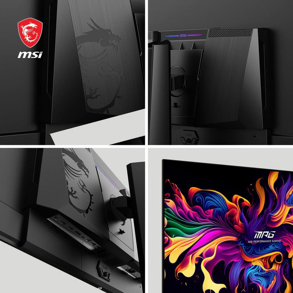 MSI MPG 271QRX QD-OLED OLED-Monitor (67 cm/27 ", 2560 x 1440 px, WQHD, 0,03 ms Reaktionszeit, 360 Hz, QD-OLED) - Thumbnail 42