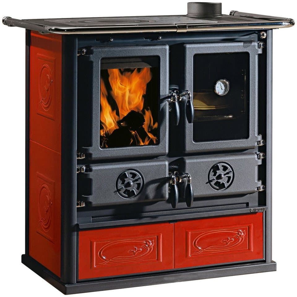 La Nordica Festbrennstoffherd Küchenherd »ROSETTA« 16.Ceramica, 7,9 kW, Zeitbrand - Bild 1