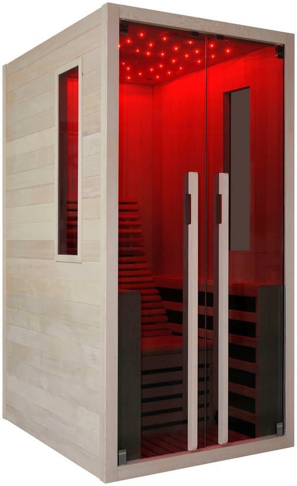 Sanotechnik Infrarotkabine CARBON 1, BxTxH: 130 x 100 x 195 cm, für 1 Person - Bild 1