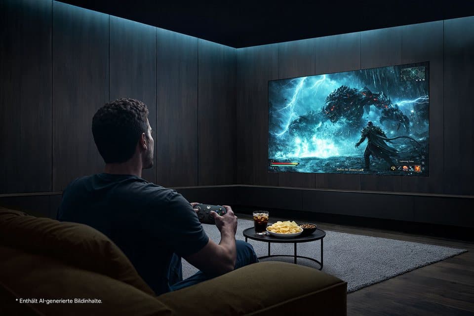 Samsung GQ65S90HAE OLED-Fernseher (163 cm/65 Zoll, 4K Ultra HD, Smart-TV, Antireflexion mit Glare Free, OLED HDR+, Gaming mit 165Hz, HDMI 2.1) - Thumbnail 12