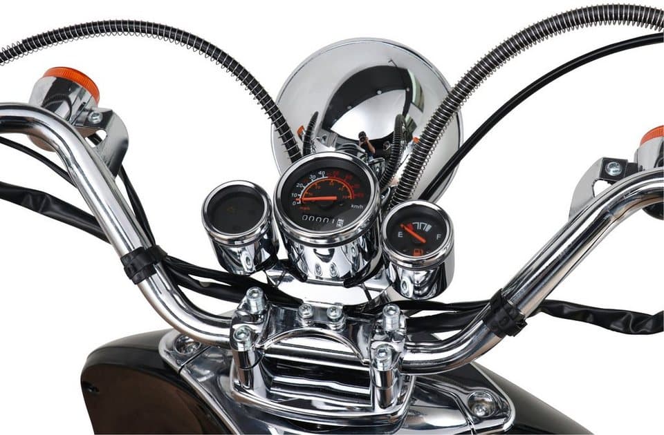 Alpha Motors Motorroller Retro Firenze, 125 ccm, 85 km/h, Euro 5+, im Retro-Look - Thumbnail 4