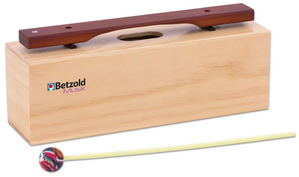 Betzold Klangröhren 10 Bass-Klangbausteine und 10 Schlägel, Hartholz - Thumbnail 3