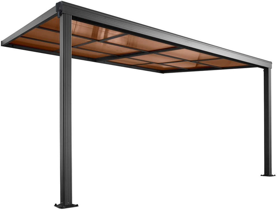 KONIFERA Terrassendach Barcelona Nova, BxT: 400x300 cm, Bedachung Doppelstegplatten, BxT: 400x300 cm - Thumbnail 4