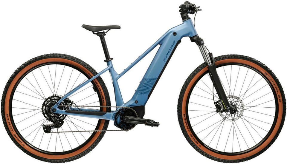 Kross E-Bike Mountainbike Influx Hybrid 2.0 16,7Ah / BOSCH 600 Wh 29" blau 9 Gänge 2026, 9 Gang Shimano CUES U4000 Schaltwerk, Kettenschaltung, Mittelmotor, 600 Wh, BOSCH PERFORMANCE LINE PX 36 V/250 W, Mittelmotor - Bild 1