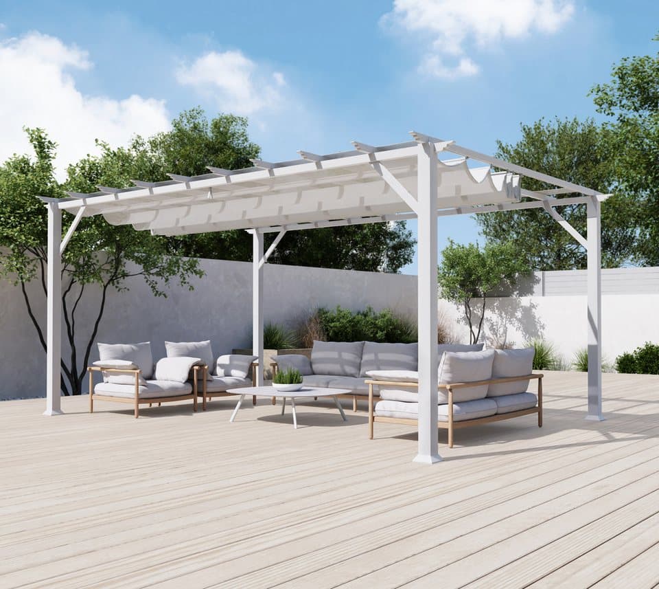 Paragon Pergola Florenz, BxTxH: 505x350x236 cm - Bild 1