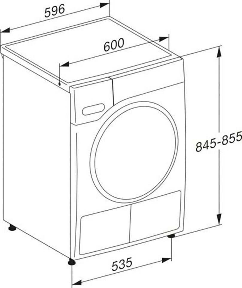 Miele Wärmepumpentrockner TSA523WP 8kg Active, Getestet auf 20 Jahre perfekte Wäschepflege, 25 Jahre Motorgarantie - Thumbnail 7