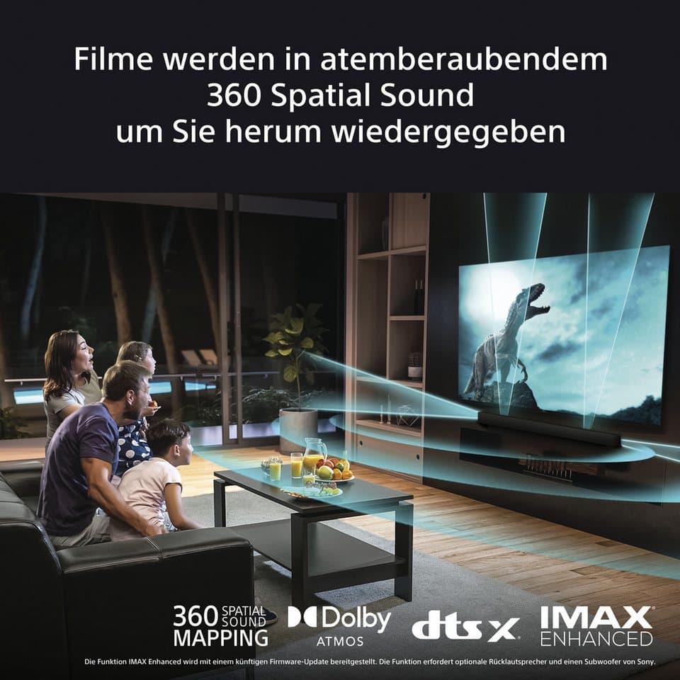 Sony Bravia Theatre Bar 9 + SA-SW5 Subwoofer Set Soundbar (WLAN (WiFi), 120 W) - Thumbnail 19