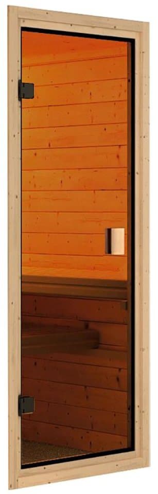 Karibu Fasssauna Fasshaus 3, BxTxH: 219 x 385 x 229 cm, 40 mm, (Set, 1-St) ohne Ofen - Thumbnail 12