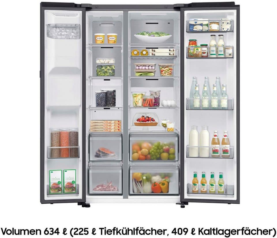 Samsung Side-by-Side RS80F RS80F66KBFEF, 178 cm hoch, 91,2 cm breit - Thumbnail 2