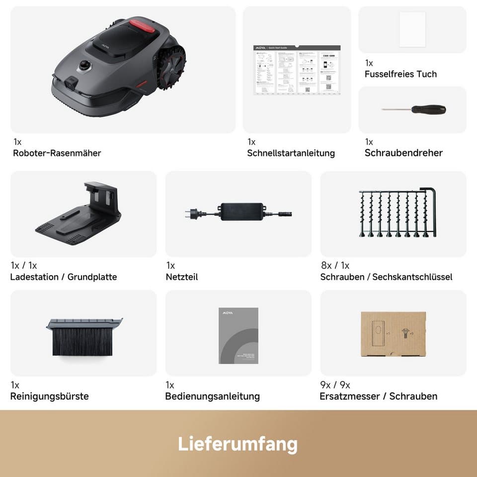 Mova Rasenmähroboter Lidax Ultra 800, bis 800 m² Rasenfläche - Thumbnail 15