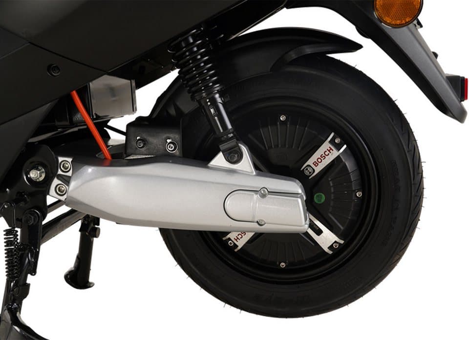 GreenStreet E-Motorroller SEED2 2000W 45 km/h schwarz inkl. Topcase, 2000 W, 45 km/h - Thumbnail 12