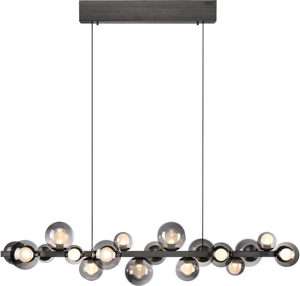Neuhaus PURE LED Pendelleuchte PURE E-Popup, CCT - über Fernbedienung, LED fest integriert, warmweiß - kaltweiß, e-LIFT® Funktion, CCT, dimmbar über Fernbedienung