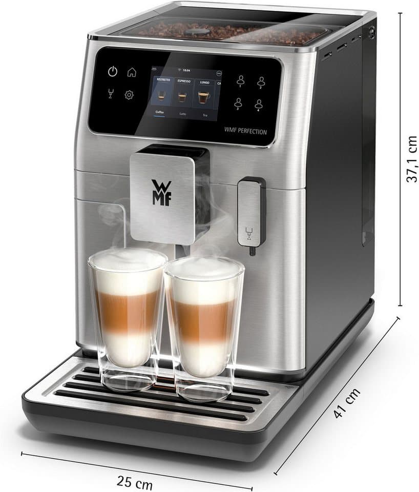 WMF Kaffeevollautomat Perfection 640 CP812D10, besonders leise, hochwertiges Gehäuse, LED-Ambient-Light - Thumbnail 10