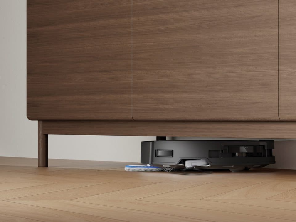 ECOVACS Saugroboter mit Wischfunktion, ECOVACS DEEBOT T50 OMNI, 15.000 Pa, OMNI-Station mit 75° Mopp-Waschen, OZMO Turbo, Ultraflaches Design - Thumbnail 9