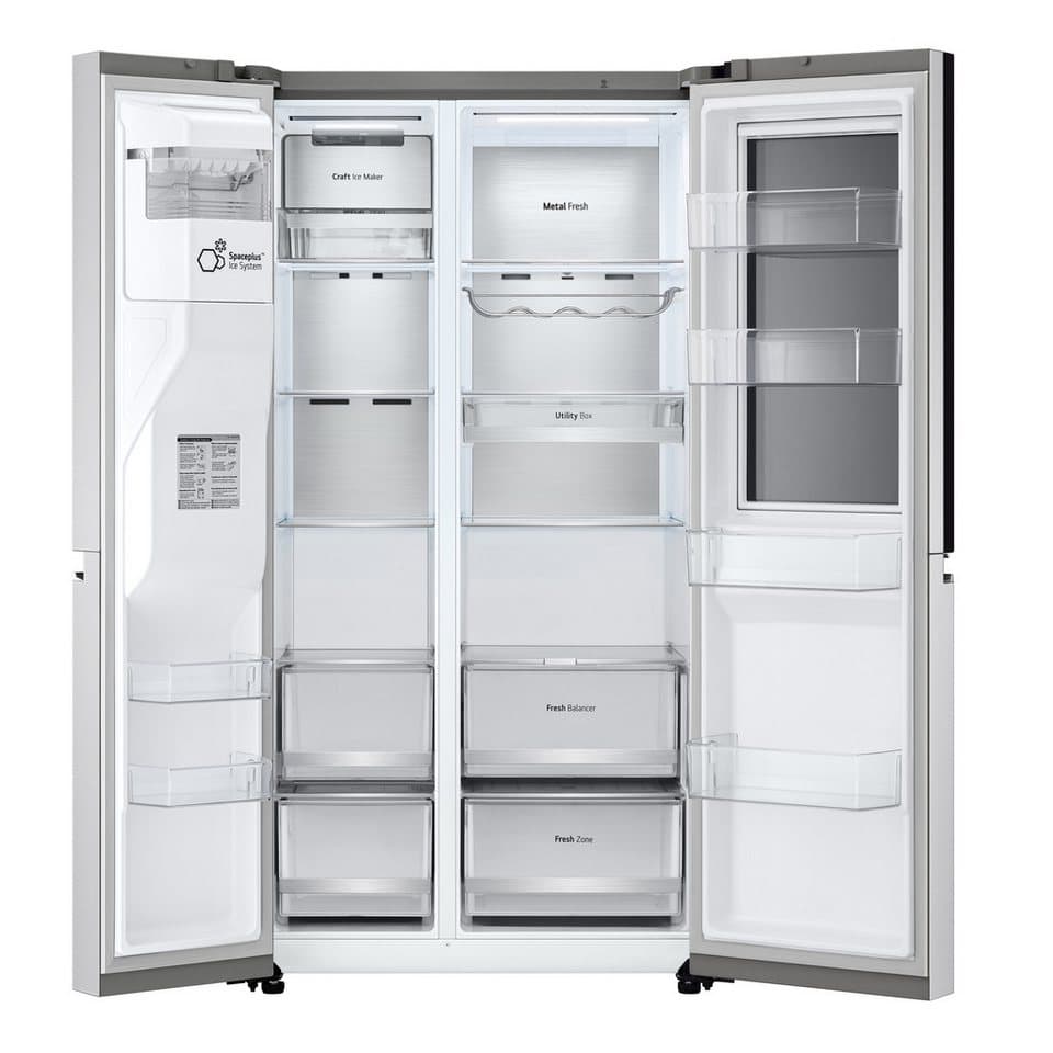 LG Side-by-Side GSXV90BSDE, 179 cm hoch, 91,3 cm breit, Craft Ice Bereiter, InstaView™ - Thumbnail 16