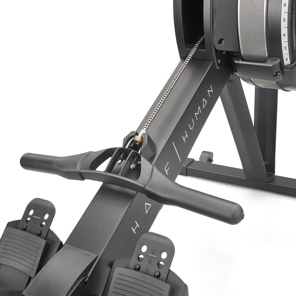 Half Human Rudergerät Air Rower Rudergerät (150 kg max. Benutzergewicht, Sport), Rudermaschine - Thumbnail 6