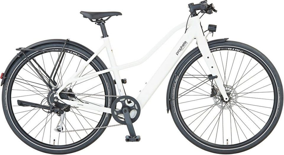 Prophete E-Bike Urbanbike Urbanicer 2.0, 9 Gang Shimano Alivio Schaltwerk, Kettenschaltung, Heckmotor, 360 Wh, Pedelec, Elektrofahrrad für Damen u. Herren - Bild 1